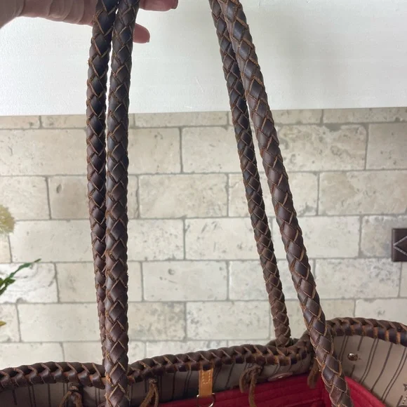 Louis Vuitton Brown Fringe Tote Bag - Picture 7 of 7